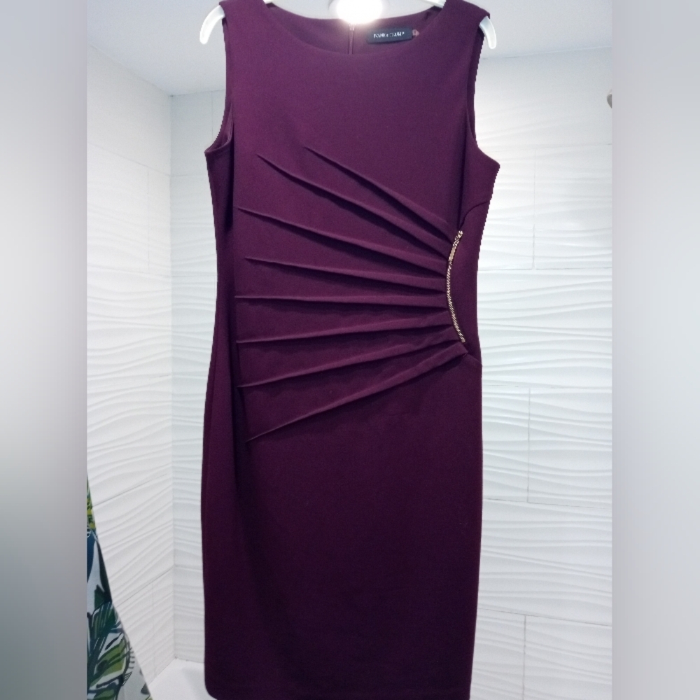 Plum Purple Ivanka Trump Womes Dress